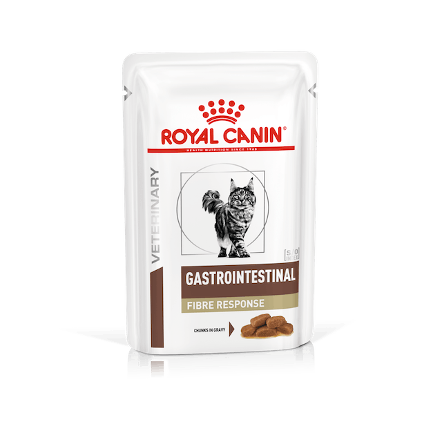 Royal Canin Veterinary Diets Gastrointestinal Fiber Response Gravy Pouch wet cat food 85 g