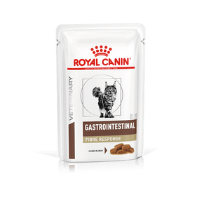 Royal Canin Veterinary Diets Gastrointestinal Fibre Response Gravy Pouch våtfoder för katt 85 g