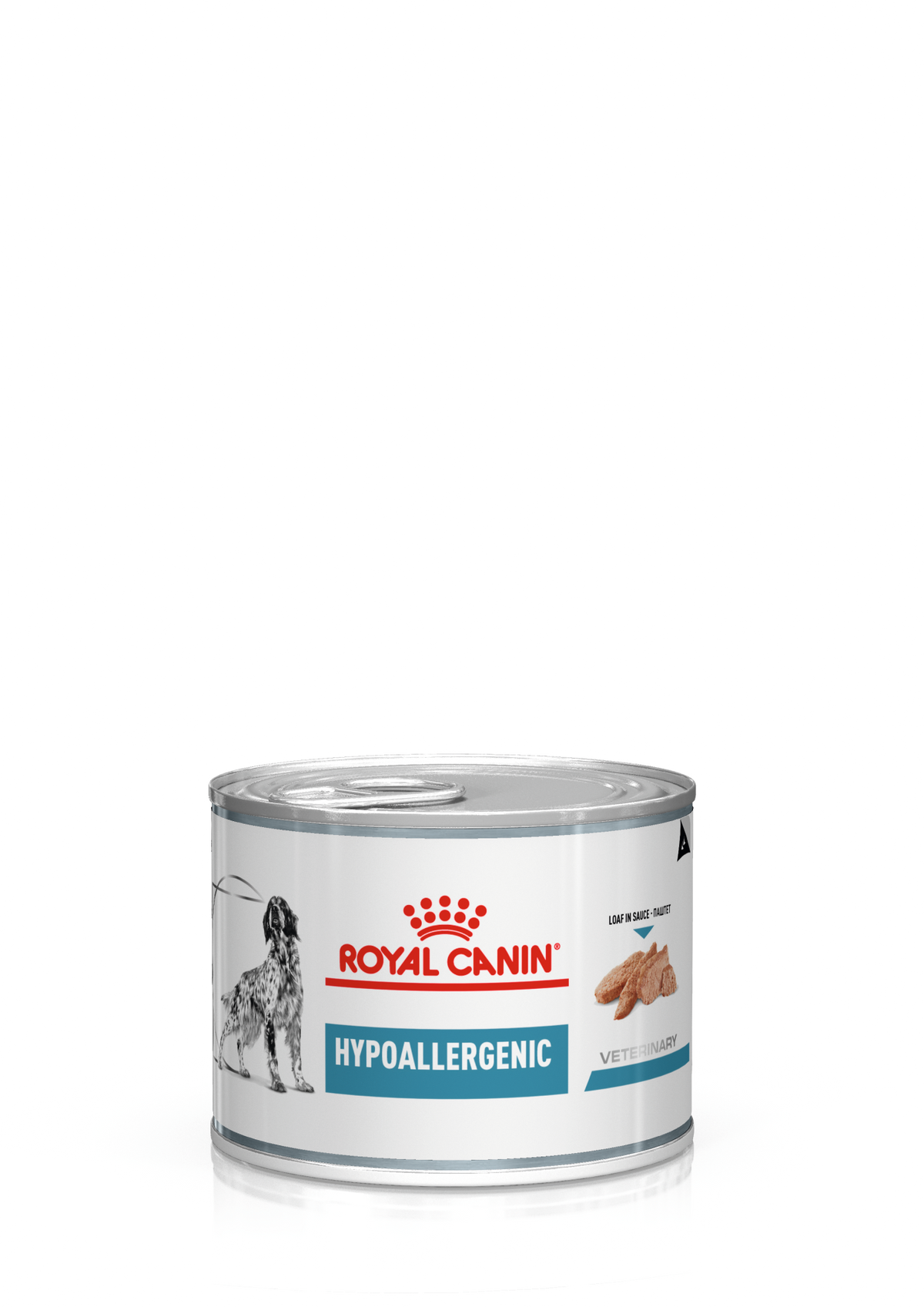 Royal Canin Veterinary Diets Derma Hypoallergenic Loaf Can wet food for dogs 400g