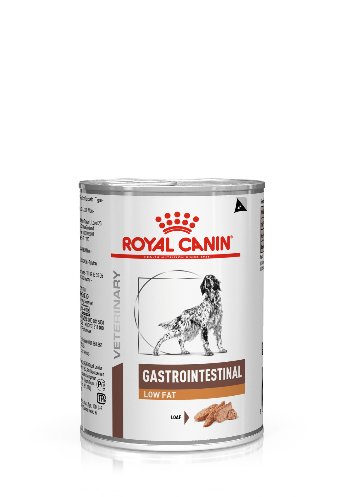 Royal Canin Veterinary Diets Gastrointestinal Low Fat Loaf Can wet food for dogs 420 g