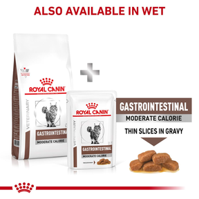Royal Canin Veterinary Diets Gastrointestinal Moderate Calorie torrfoder 4 kg för katter