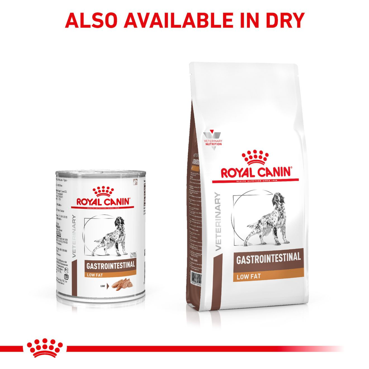 Royal Canin Veterinary Diets Gastrointestinal Low Fat Loaf Can våtfoder för hund 200 g