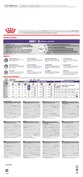Royal Canin Veterinary Diets Health Management Adult Small Dog torrfoder 2 kg för hundar