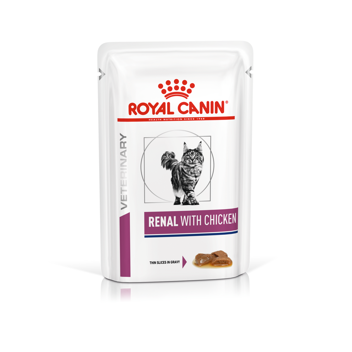 Royal Canin Veterinary Diets Vital Renal Chicken wet food for cats 12 x 85 g