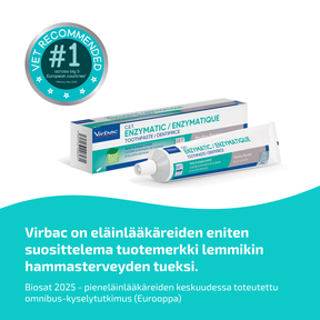 Virbac C.E.T. tandkräm för hund och katt 70 g