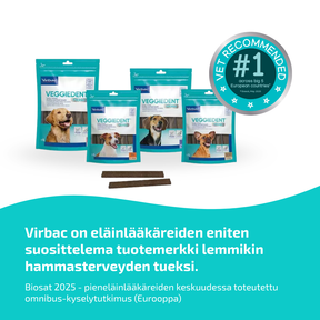 Virbac VeggieDent FR3SH® dentaltugg för hund <5 kg