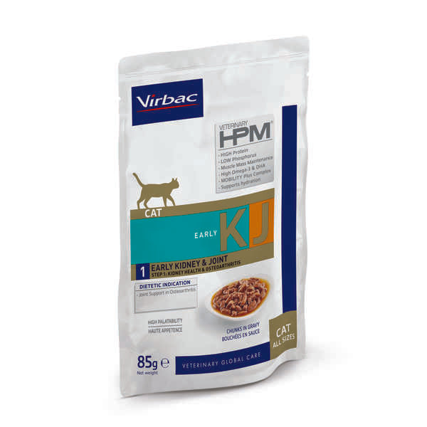 Virbac Early Kidney & Joint våtfoder för katt 12 x 85 g
