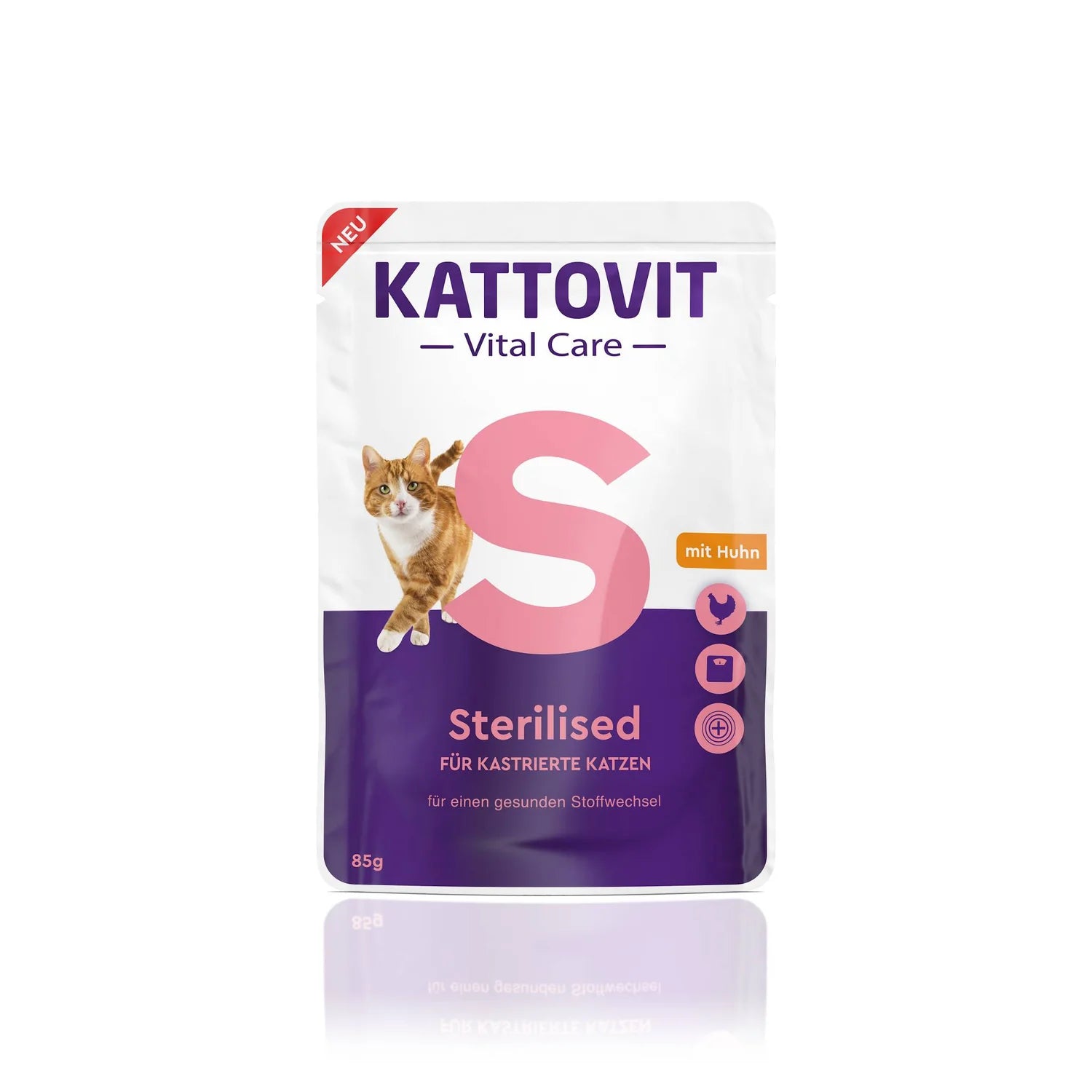 Kattovit Vital Care Sterilized with Chicken for cats 24 x 85 g