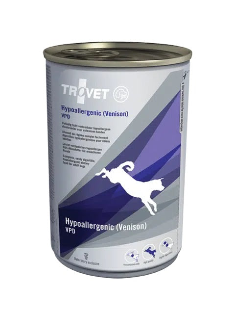Trovet VPD Hypoallergenic Deer-Potato for Dogs 6 x 400 kg