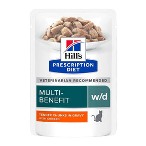 Hill's Prescription Diet w/d Multi-Benefit med Kyckling för katter 85 g