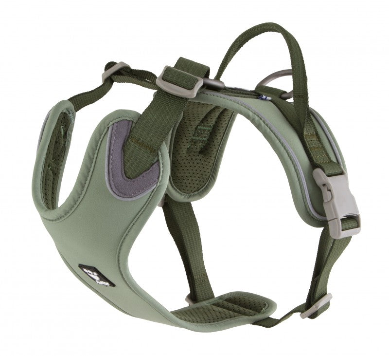 Hurtta Weekend Warrior ECO Hundsele Grön 80–100 cm