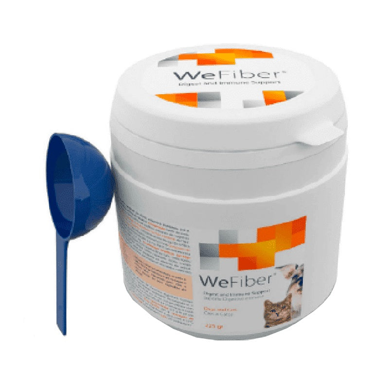 Wepharm WeFiber pulver för hundar och katter 225 g