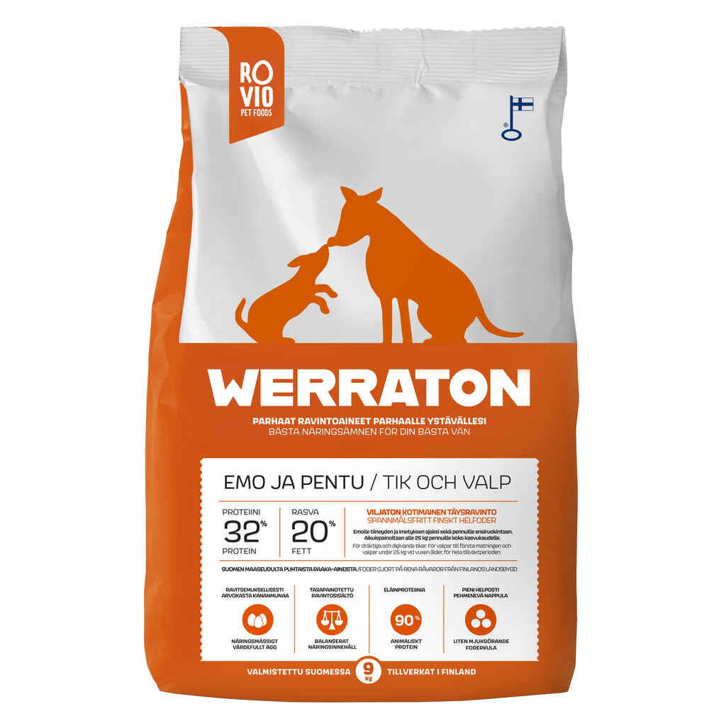 Werraton Mother & Puppy Dog Food 9 kg