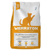 Werraton spannmålsfritt helfoder för vuxna katter 2 kg