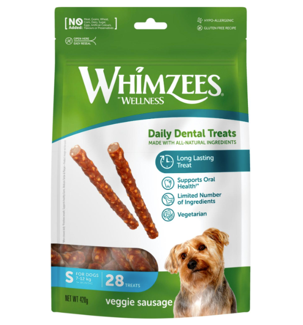 Whimzees Veggie Sausage S 28-pack