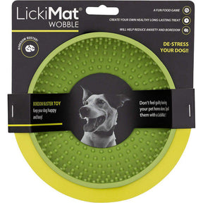 LickiMat Wobble grön 16,5 cm för hundar
