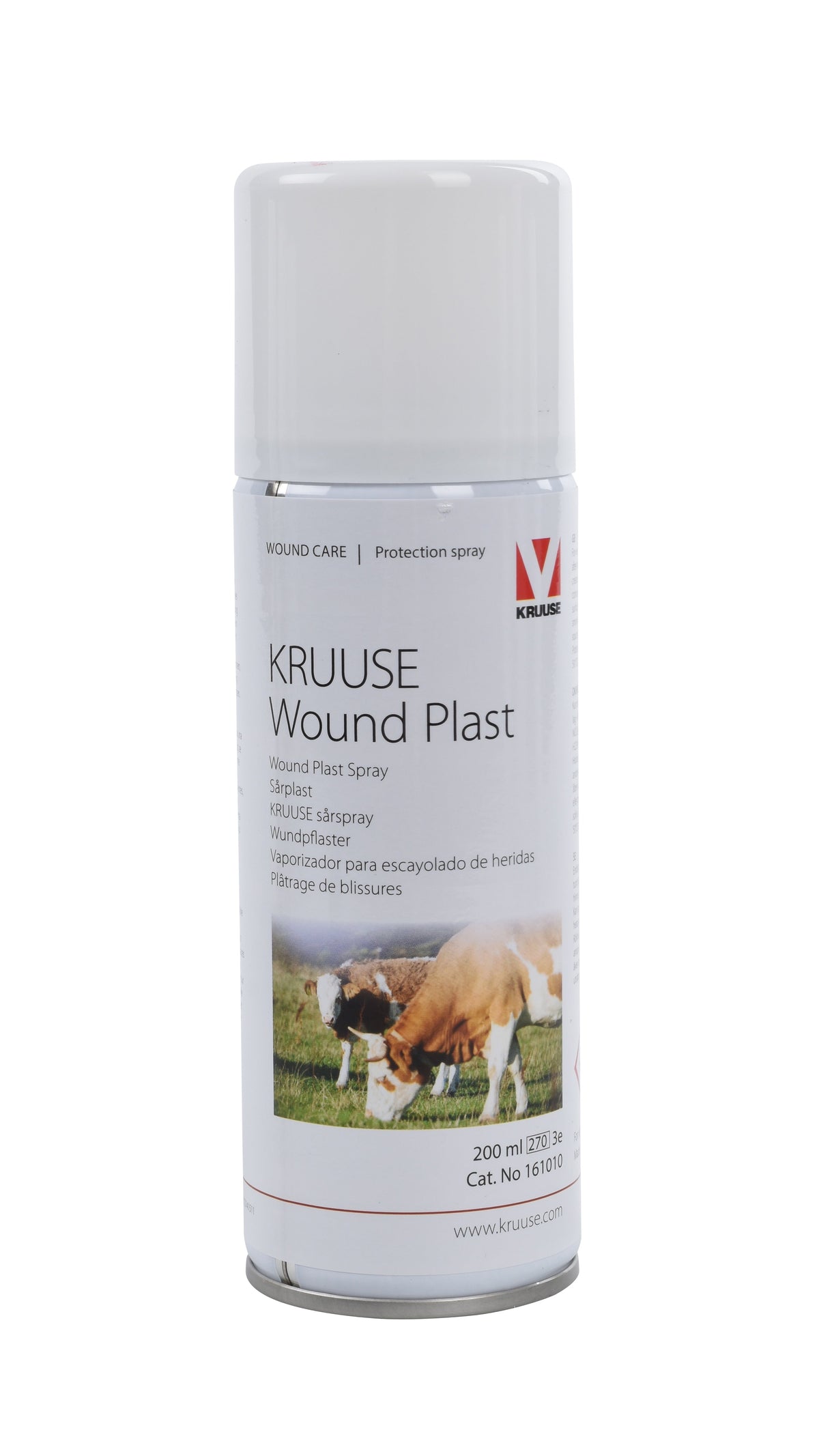 KRUUSE Wound Plast sterilt sårspray 200 ml för djur