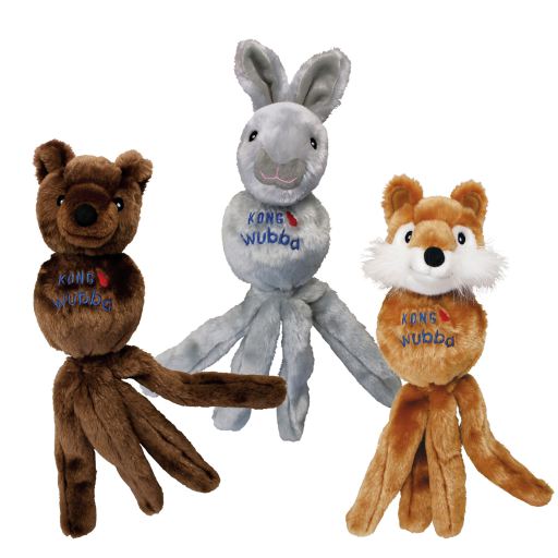 KONG Wubba Friends räv XL för hundar