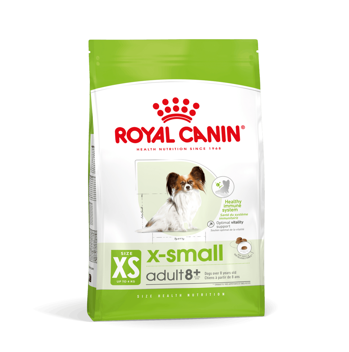 Royal Canin X-Small Adult 8+ torrfoder för hundar 1,5 kg
