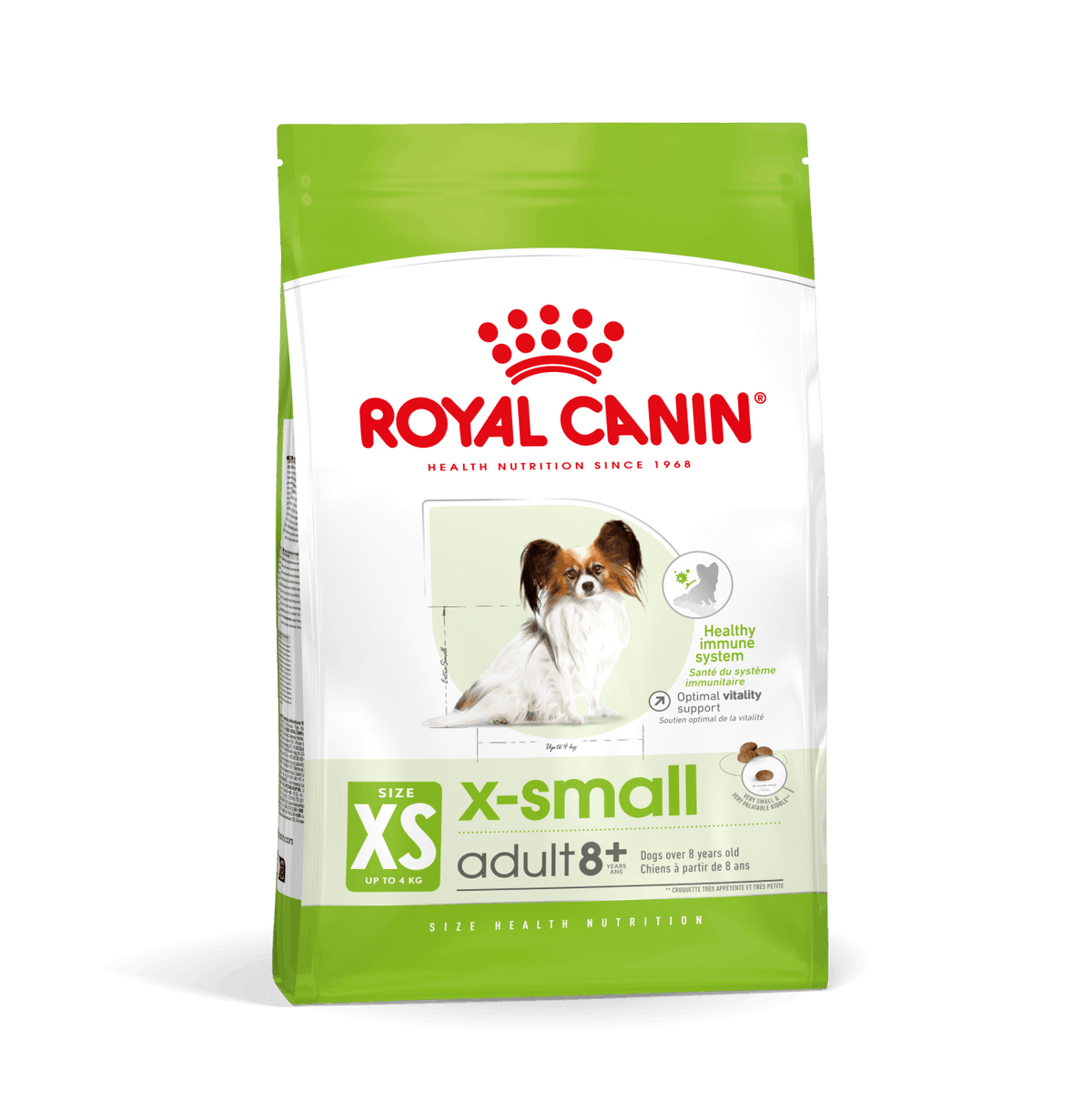 Royal Canin X-Small Adult 8+ torrfoder för hundar 1,5 kg