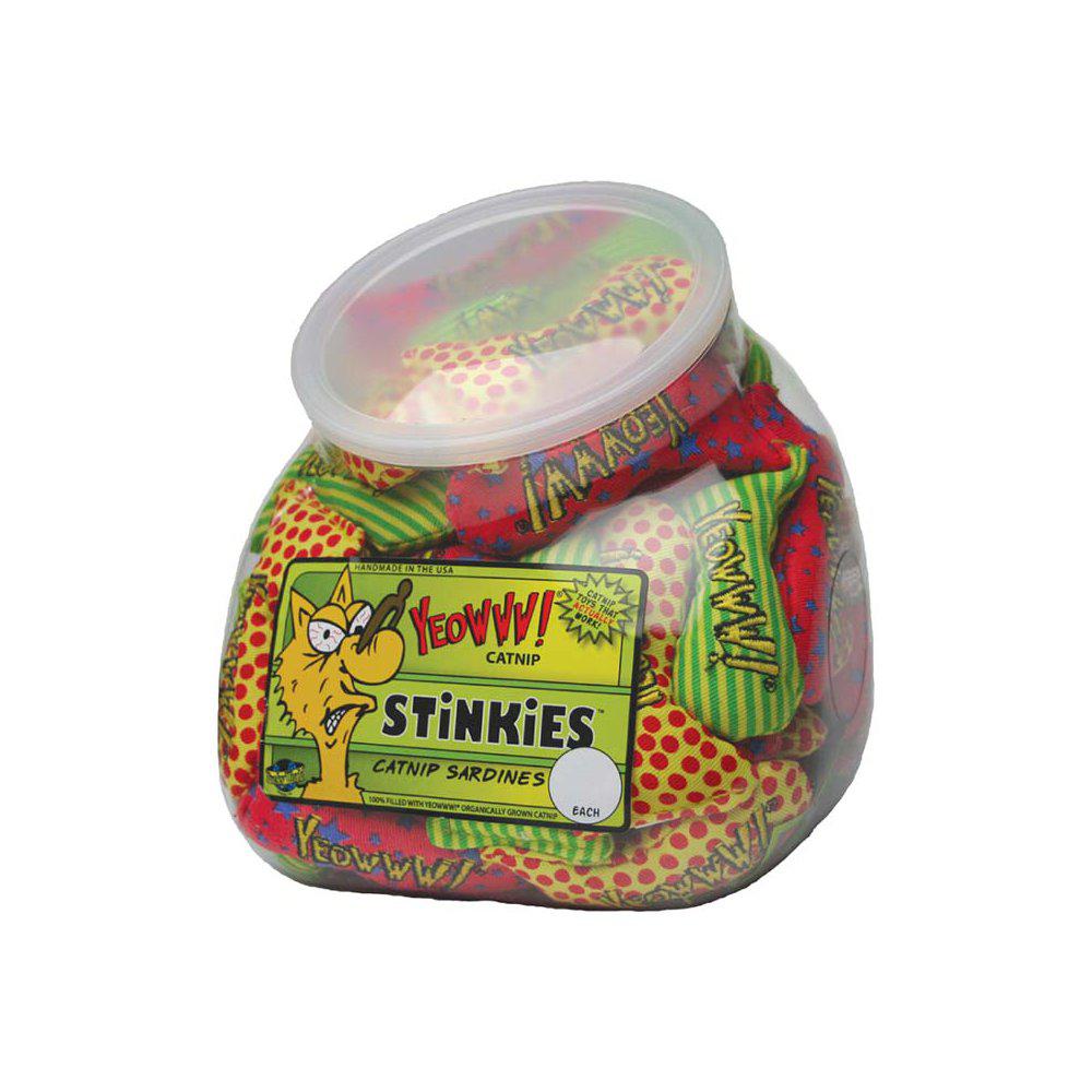 Yeowww! Catnip Cat Toy Stinkies Catnip Sardines