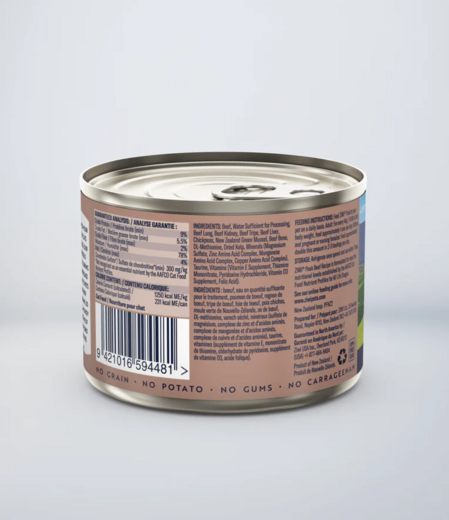 ZiwiPeak Beef for cats 12 x 185g