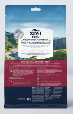 ZiwiPeak Air-Dried Hjort 400 g för katter